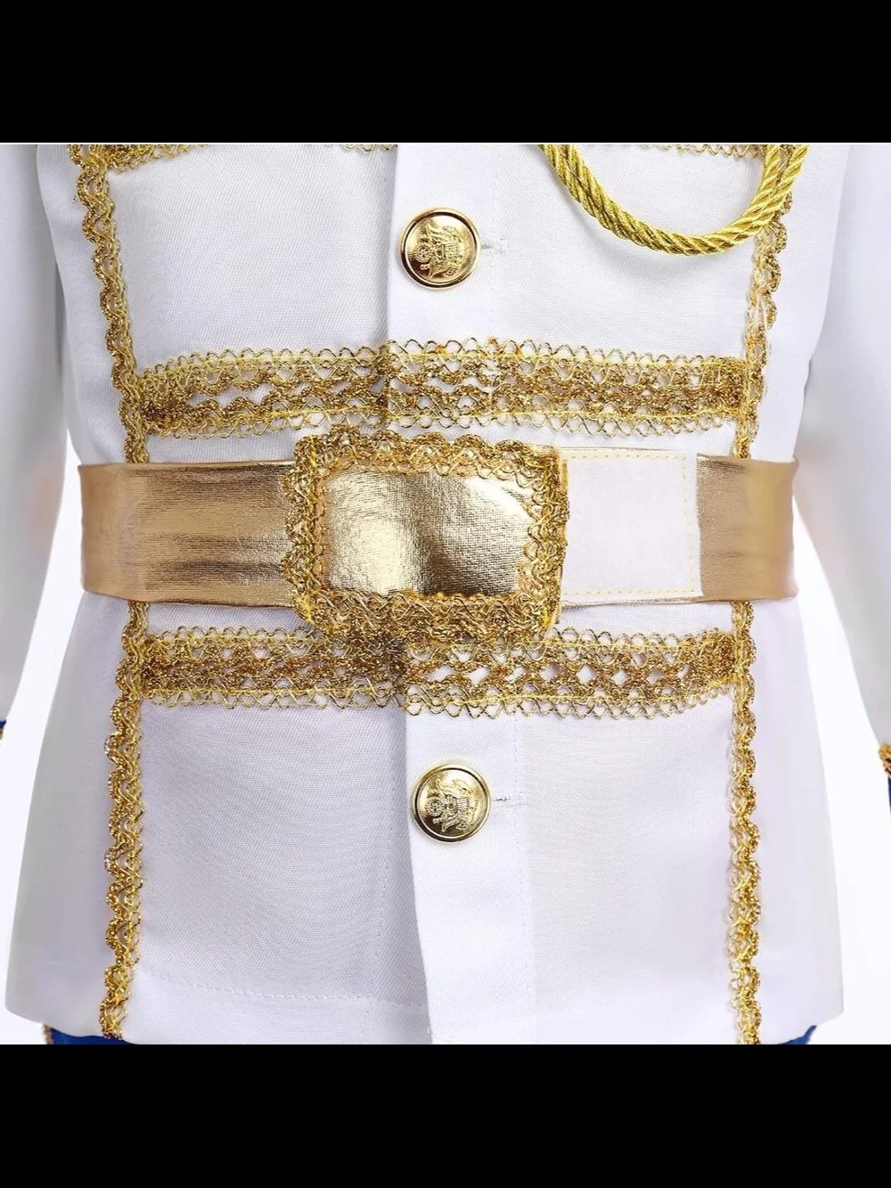 Boys Prince Charming Costume - Kids Medieval Royal King Outfit Halloween